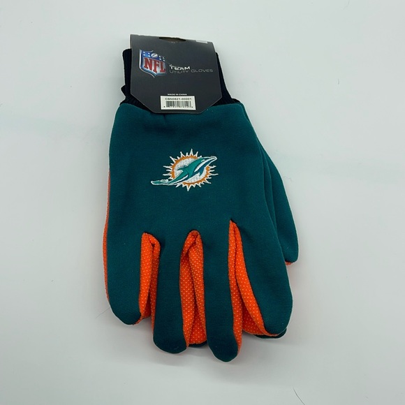 NFL Accessories Foco Nfl Miami Dolphins Utility Gloves Poshmark
